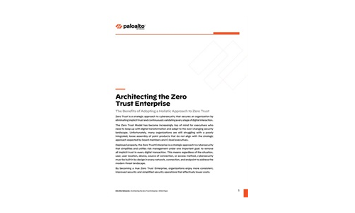 Architecting The Zero Trust Enterprise