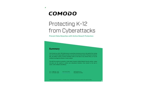 Protégez les écoles de la maternelle à la 12e année des cyberattaques avec une protection active par violation