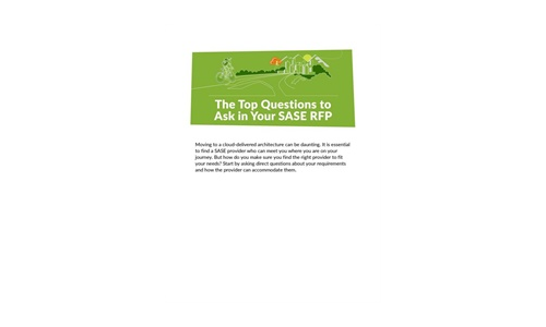 Les meilleures questions à poser dans votre RFP Sase